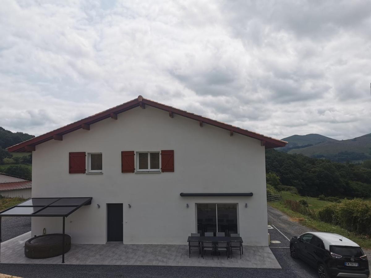 Maison Mitoyenne Au Coeur Du Pays Basque Saint-Esteben エクステリア 写真